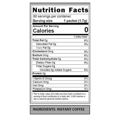 Nescafe Instant Coffee Packets, Taster's Choice Light Roast, 1.7 g Singles (Pack of 80)