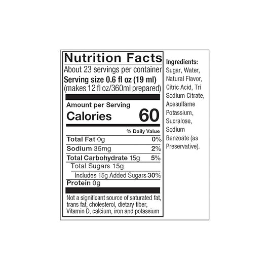 SodaStream Lemon Lime, 14.8 Fl Oz (Pack of 4)