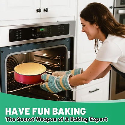 Springform Cake Pan Set,Non-Stick Springform Pans Set of 3(4, 7, 9 inches),Leak-Proof Round Cake Pans with Removable Bottom for Baking Cake Pie Pizza and Quiches (Red3)