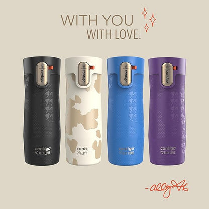 Contigo AUTOSEAL West Loop Vacuum-Insulated Stainless Steel Travel Mug with Easy-Clean Lid, 16 oz