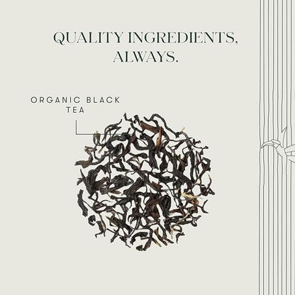 Luxmi Estates Queens Black Tea Blend 50 Tea Bags (100gm) Pack | Organic Black Tea | 50 Cups Bulk Pack