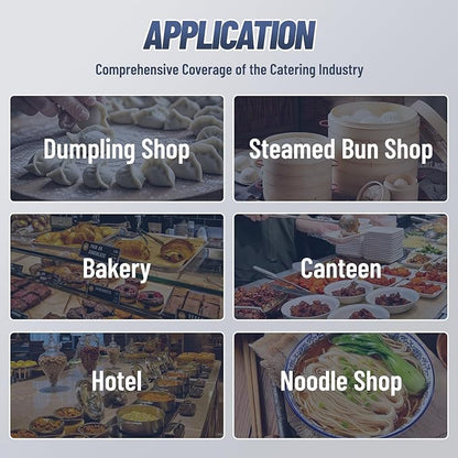 Electric Dough Roller Sheeter, Table Top Pizza Dough Press Mahcine, Commercial Press Machine,Pastry Sheeter Maker for Baking, For Making Pastries, Croissants, Pies,Cookies, Pizzas, Etc.