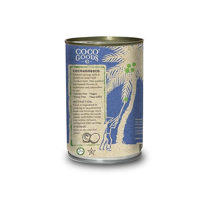 CocoGoods Co Single-Origin Organic Coconut Milk 13.5 fl. oz - Gluten-free, Non-GMO, Vegan, & Dairy-free, 6 pack