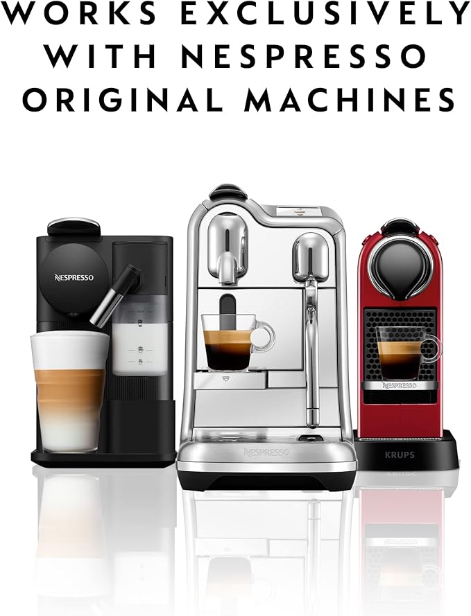 Nespresso Capsules Original Line, Ispirazione Variety Pack, Medium & Dark Roast Espresso Coffee, 50 Count Coffee Pods