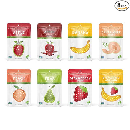 Nature's Turn Nature’s Turn Freeze-Dried Fruit Snacks, Sampler Variety Pack of 8 (1.2 oz Each)