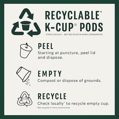 Starbucks K-Cup Coffee Pods—Caramel Flavored Coffee—100% Arabica—1 box (40 pods)