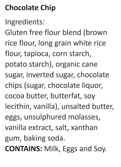 WOW Baking Company Gluten-Free Cookies, Chocolate Chip, 8 Ounce (Pack of 6)