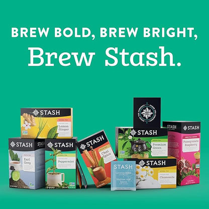 Stash Tea English Breakfast Black Tea, 6 Boxes of 30 Tea Bags Each (180 Tea Bags Total)