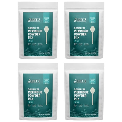 Judee's Gluten Free Meringue Powder Mix 40lb - No Preservatives, Non-GMO Gluten-Free & Nut-Free - Made in USA - Make Meringue Cookies, Pies, Frosting, and Royal Icing
