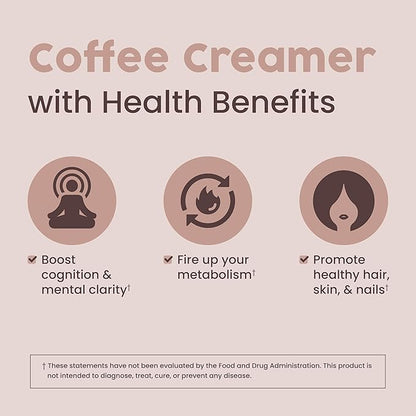 NativePath Keto Coffee Creamer Powder Mocha Latte — Keto-Friendly, Non-Dairy & Low Sugar Creamer. Made with Grass-fed Collagen Protein Powder, MCT Oil & Monk Fruit. Soy & Gluten Free (7.4 OZ)