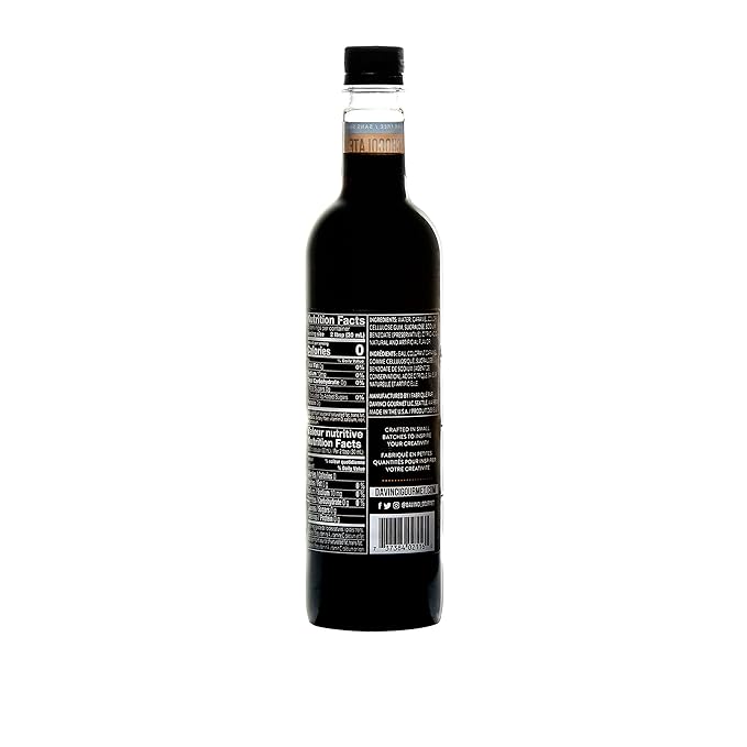 DaVinci Gourmet Sugar-Free Chocolate Syrup, 25.4 Fluid Ounces (Pack of 4)