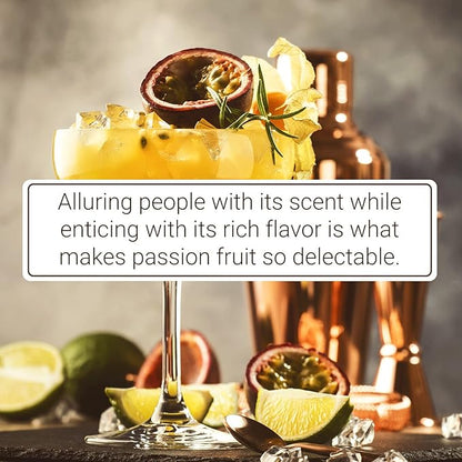Monin - Passion Fruit Syrup, Sweet Tropical Flavors, Great for Teas, Sodas, & Cocktails, Natural Flavors, No Artificial Sweeteners or Ingredients, Gluten-Free, Vegan, Non-GMO, Clean Label (1 Liter)