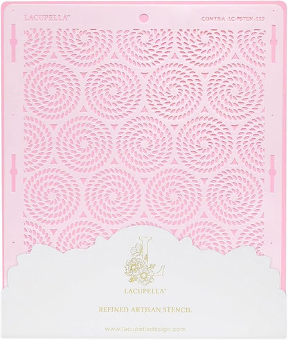 Large and Tall Cake Decorating Stencil (Contra)