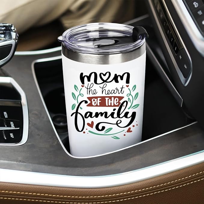 Birthday Gifts for Mom - 20 oz Stainless Steel Insulated Coffee Tumbler with Lid - Mom Birthday Gifts from Daughter Son, Mothers in Law, Mama, Grandma Gift Ideas, Tumblers for Women