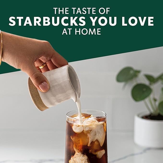 Starbucks Cold Brew Coffee Concentrate, Naturally Flavored Madagascar Vanilla, 100% Arabica, Multi-Serve Bottle (32 Fl Oz)