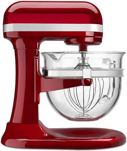KITCHPOWERR KN256WW 6-Wire Whip Attachment for KitchenAid 6 Quart Bowl-Lift Stand Mixer Accessory Replacement, Egg Cream Stirrer, Cakes Mayonnaise Stainless Steel Whisk