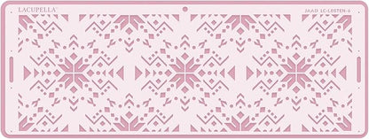 Long Border Cake Stencil, 4" x 12.75" (JAAD)