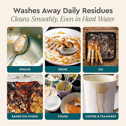Puracy Dishwasher Pods, Natural Dishwasher Detergent, Citrus Skies Dish tabs - Enzyme-Powered, Spot & Residue Free - TikTok Trend Items, Must Haves from TikTok Made Me Buy It (Citrus Skies, 50 Count)