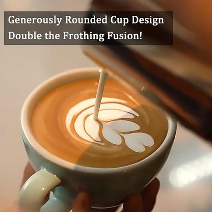 Milk Frothing Pitcher 900ml/30oz Steaming Pitchers Stainless Steel Milk/Coffee/Cappuccino/Latte Art Barista Steam Pitchers Milk Jug Cup For Coffee Lover