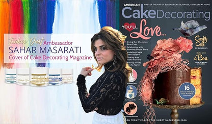 Deep Purple BAKELL Edible Glitter, 45 Grams | TINKER DUST Edible Glitter | KOSHER Certified | 100% Edible Glitter | Cakes, Cupcakes, Cake Pops, Drinks, Dessert Vegan Glitter & Dusts (45g Shaker, Deep Purple)