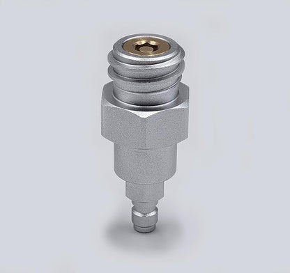 Carbon Dioxide Filling Adapter 8mm Male Quick Disconnect TR21-4 for Soda Water Machine Sparkling Water Maker External CO2 Tank
