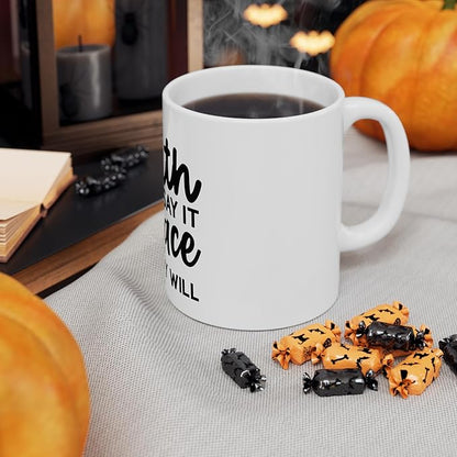 11 OZ Novelty Coffee Mugs - Christmas Gift (Motivational Theme)
