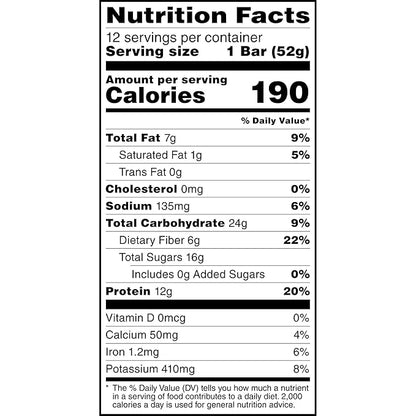 RXBAR Protein Bars, Protein Snack, Snack Bars, Pumpkin Spice, 22oz Box (12 Count)