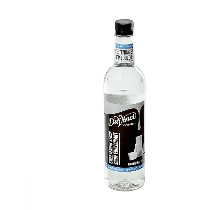 DaVinci Gourmet Sugar-Free Sweetener Syrup, 25.4 Fluid Ounces (Pack of 4)