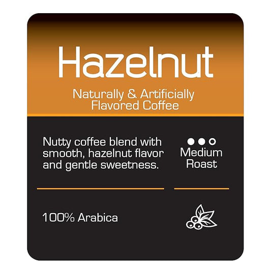 Roast Ridge Single Serve Coffee Pods for Keurig K-Cup Brewers, Hazelnut Blend, Medium Roast, 100 Count