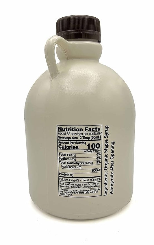 Sapsquatch Organic Maple Syrup - Quart - Grade-A Amber Rich