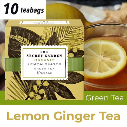 Premium Organic Holiday Tea Bag Sampler Gift Box - 90 Bags 9 Exotic Flavors Herbal Orange Spice, Mango, Earl Grey, Pomegranate, Peach, Green, Ginger Peach, Lemon Ginger, Acai Berry