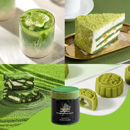 MatchAdmire Matcha Superior Ceremonial Blend – First Harvest Ceremonial Grade Matcha Green Tea Powder (1.76 Ounce (Pack of 1))