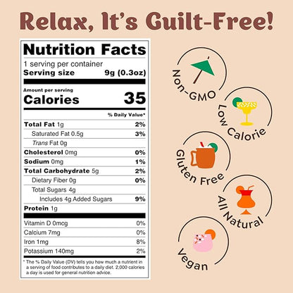 Craftmix Cozy Hot Chocolate Mix - Instant Hot Cocoa Drink Mix Packets - Made with Real Cocoa Beans - Add Milk or Water - Vegan, Low-Carb, Low-Sugar, Dairy-Free, Gluten-Free, 12 Pack