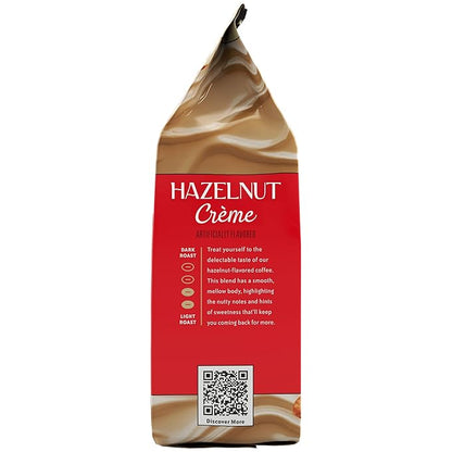 Community Coffee Hazelnut Creme Flavored 72 Ounces, Medium Roast Ground Coffee, 12 Ounce Bag (Pack of 6)