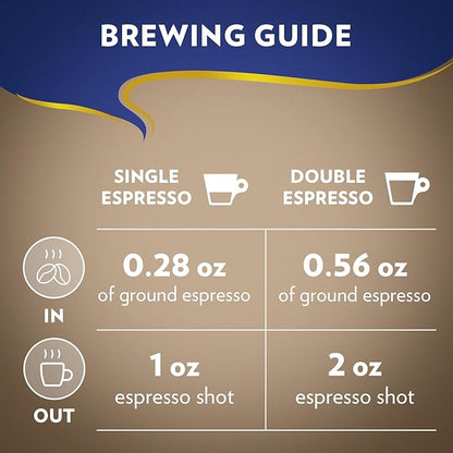 Lavazza Super Crema Whole Bean Coffee, Medium Espresso Roast, Arabica and Robusta Blend, 2.2 lb Bag (Pack of 4)