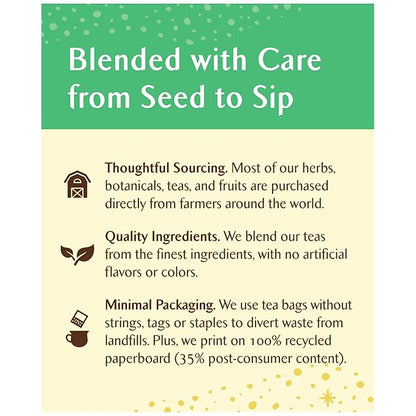 Celestial Seasonings Sleepytime Mint Herbal Tea - Caffeine Free Sleep Tea, 20 Tea Bags Per Box (Pack of 6)