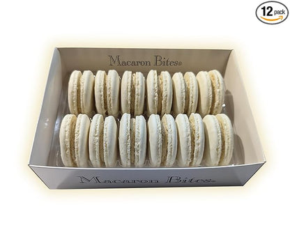Vanilla Macaron Cookies Gift Box - 12 Count