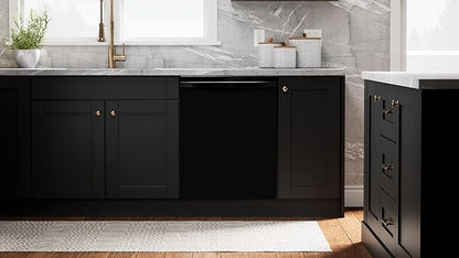 Kenmore Elite 24" Built-In Dishwasher - UltraWash Plus, TurboDry, QuietWash, SmartWash, TurboFlex Third Rack & Reach-Thru Handle - 15 Place Settings - 42 DBA - ENERGY STAR Certified - Black