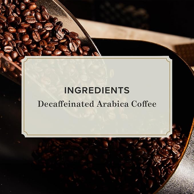 Peet's Coffee, Dark Roast Decaf Single Serve Coffee Pods - Decaf House Blend 32 Count (1 Box of 32 Pods)