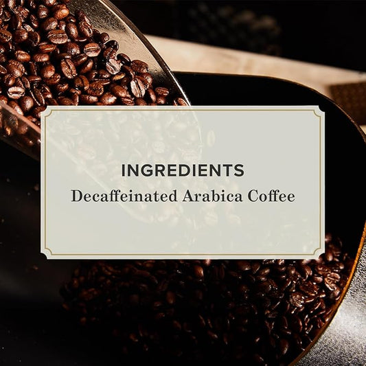 Peet's Coffee, Dark Roast Decaf Single Serve Coffee Pods - Decaf House Blend 32 Count (1 Box of 32 Pods)