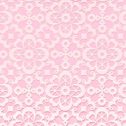 Cake Decorating Stencil for Tall Buttercream Cake, Royal Icing, Ganache, Paint, Airbrush (ALETTE)