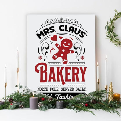 Christmas Stencils for Painting A4 Christmas Stencils for Crafts Reusable Holiday Drawing Templates for Wood Fabrics Door Mat Porch Hanger Winter Decor(XMS Stencil A402/10P)