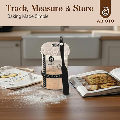 Sourdough Starter Kit with Dutch Oven and Scale - Complete Sourdough Kit with Proofing Baskets, 34oz Jar, Slings, and Other Premium Bread Making Tools - Perfect Baking Gifts for Women, Men, and Bakers