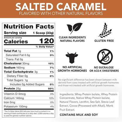 Naturally Flavored Rival Whey - Salted Caramel - 5lb