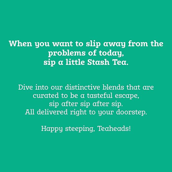Stash Tea Blueberry Superfruit Herbal Tea - Naturally Caffeine Free, Non-GMO Project Verified Premium Tea with No Artificial Ingredients, 20 Count (Pack of 6) - 120 Bags Total