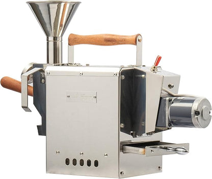 KALDI WIDE Home Coffee Gas Roaster - 300g Capacity with Full Package Accessories. Gas burner required, No thermocouples supported.