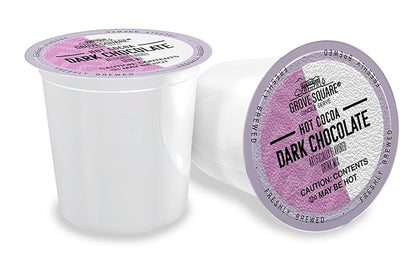 Grove Square Hot Cocoa Dark Chocolate, 24 Single Serve Cups