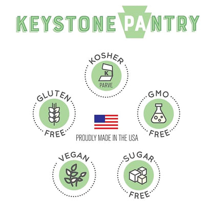 Keystone Pantry Keto Shaved Ice Syrup Blueberry 2 pack 1 pint bottles Gluten Free Nut Free Allergen Free Dairy Free No added sugar 0 net carbs diabetic friendly