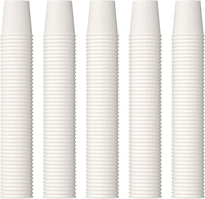 JOLLY PARTY 2 oz Bathroom Cups,700 Pack Small Paper Cups, White Mouthwash Cups, Disposable Mini Paper Espresso Cup, Paper Sampling Cup