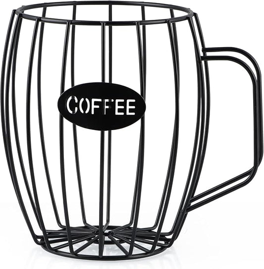 MOLIGOU Coffee Pod Holder, Coffee Capsule Basket, K Cup Storage Container for Coffee Bar